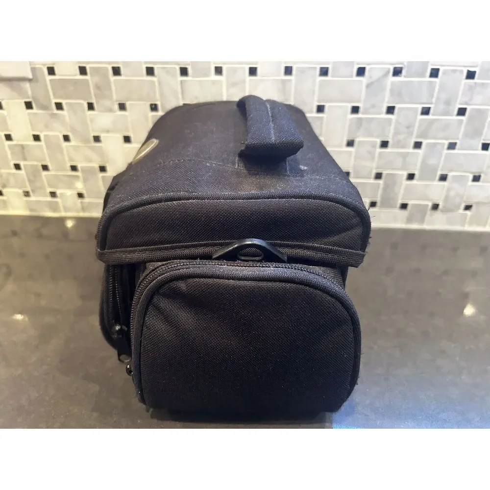 TARGUS VIDEO RECORDER/CAMERA BAG/CASE ~‎ 4 POCKETS ~ BLACK